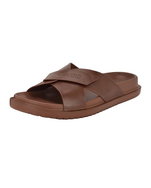 Guess Brown Vaton Sandal for men