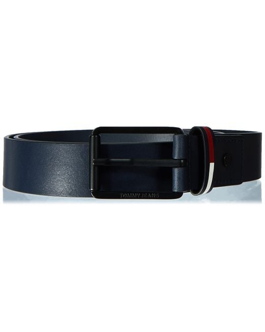 Tommy Hilfiger Black Tjm New Leather Adj 3.5 Belt for men