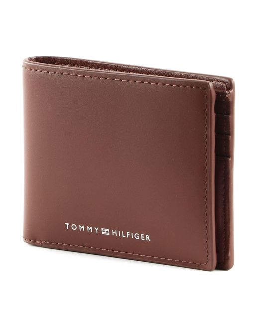 Tommy Hilfiger Brown Modern Mini Cc Wallet for men