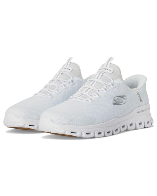 Glide-Step Noxus Hands Free Slip-in Sneaker da uomo di Skechers in White da Uomo