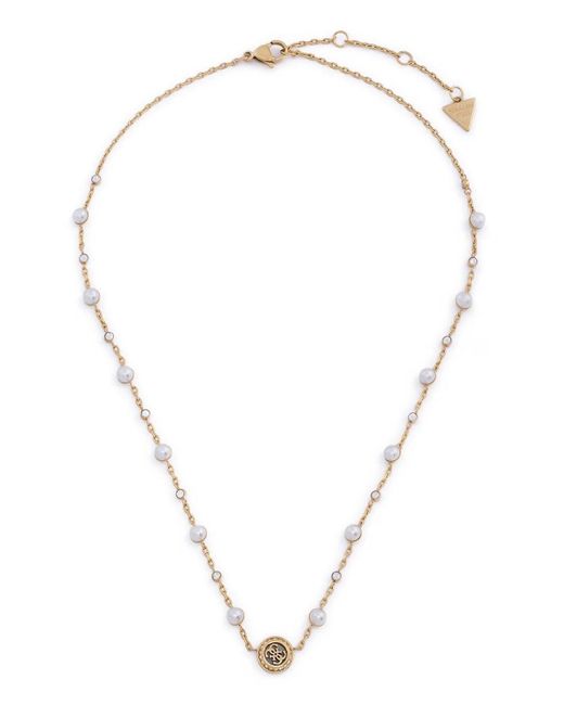 Collana da Donna Acciaio Inossidabile JUBN05515JWYGT/U di Guess in Natural