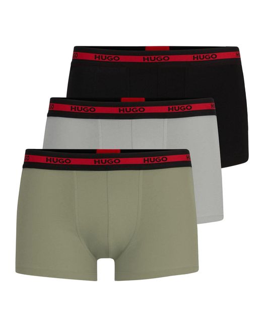 HUGO Trunk Triplet Planet 10249742 Underpants 971open Miscellaneous M in Multicolor für Herren