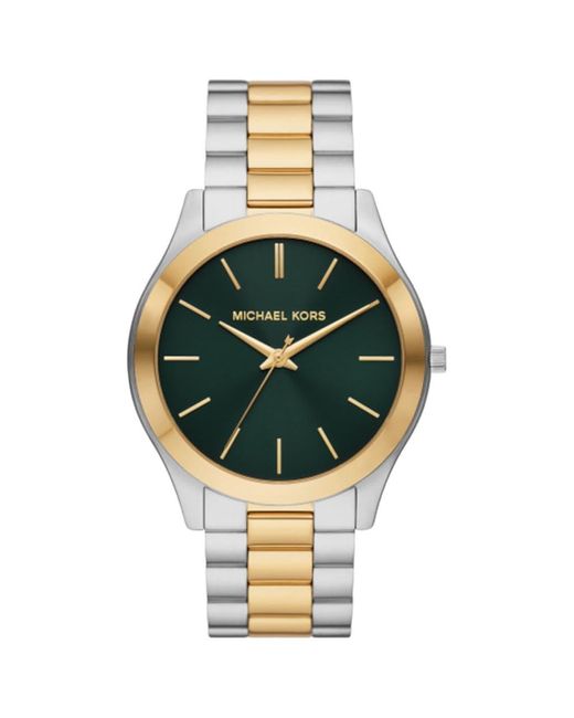 Orologio Analogico al Quarzo Uomo con Cinturino in Acciaio Inossidabile MK9149 di Michael Kors in Metallic da Uomo