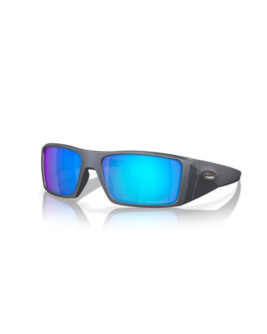 Oakley Blue Oo9231 Heliostat Rectangular Sunglasses for men