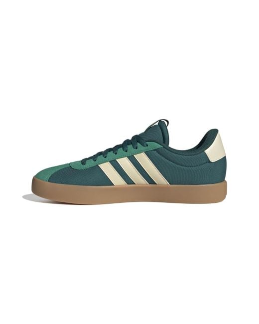 VL Court 3.0 Shoes di Adidas in Green da Uomo