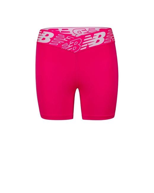 New Balance Relentless Fitted Shorts Pink