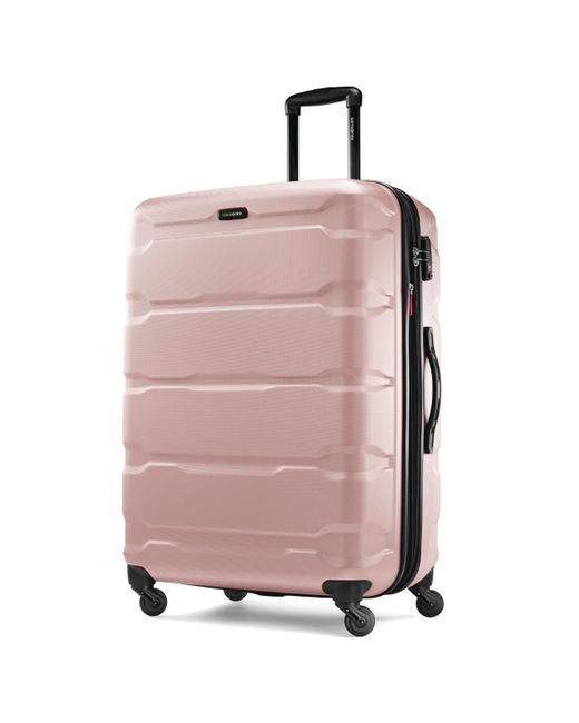 Samsonite Pink Omni Pc Hardside Expandable Luggage With Spinner Wheels