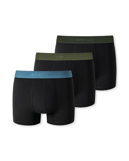 Schiesser 95/5 in Black für Herren