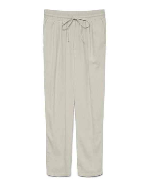 Vero Moda White S Vmjesmilo Wide Ga Noos Pants