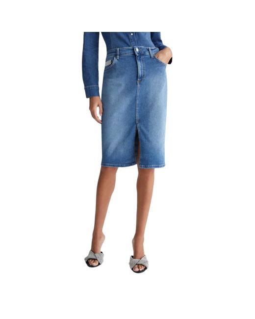 Denim Skirts di Liu Jo in Blue