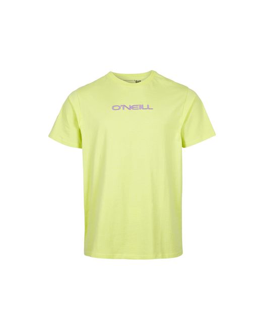 T-Shirt Paxton di O'neill Sportswear in Yellow da Uomo