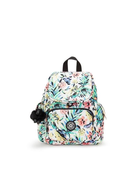 Kipling Blue City Pack Metallic Backpack