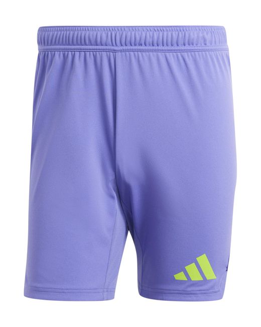 Adidas Blue Football Team Sport Textile Goalkeeper Trousers Tiro 24 Pro Goalkeeper Shorts Purple Xs for men