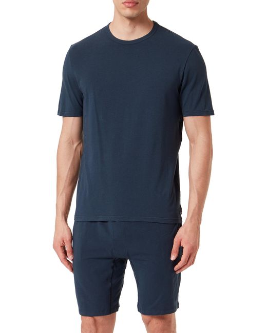 Calvin Klein S/S Short Set Schlafanzug in Blue für Herren