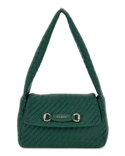 Francy Flap Shoulder Bag Forest di Guess in Green