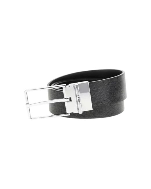Uomo Cintura BMAGLOP5235 Poliuretano Nero M di Guess in Black da Uomo