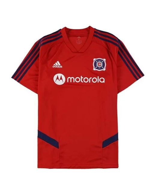 Adidas Red S Jersey for men