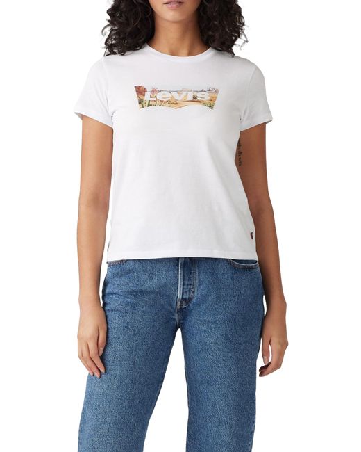 The Perfect Tee Camiseta Levi's de color Blue