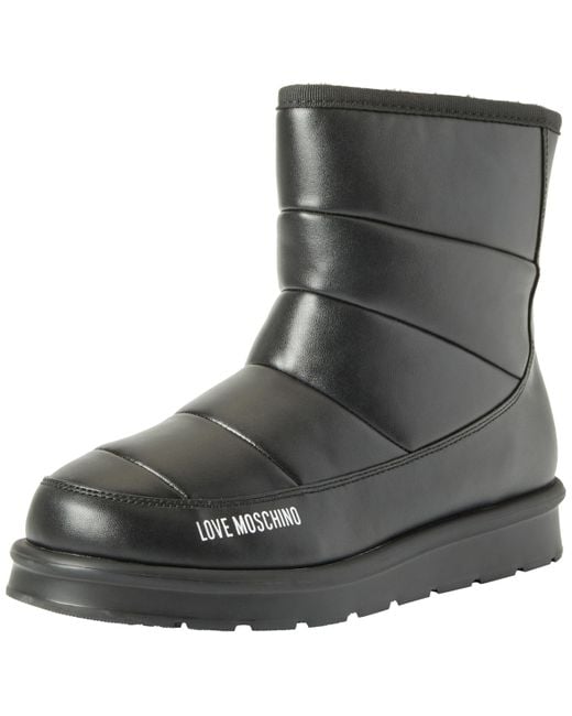 Love Moschino Black Ja24473h0h Snow Boots