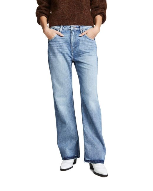 Hudson Jeans Sloane Extremely Baggy Jeans in Blue | Lyst UK