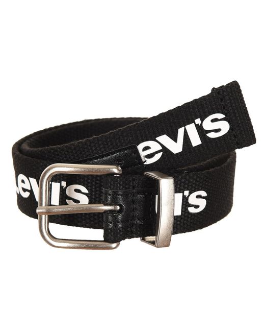 Levi's Black Webbing 9a6900 Belt