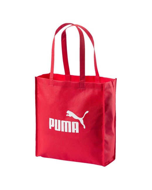 PUMA Core Shopper Tas in het Red