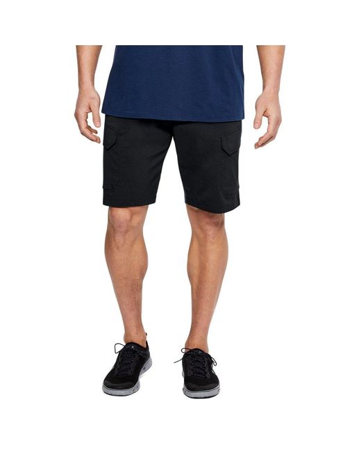 Under Armour Ua Fish Hunter Cargo Shorts 34 Black in Blue for Men Lyst UK