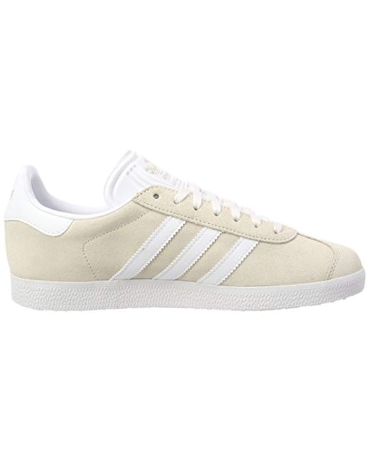 mens white gazelles
