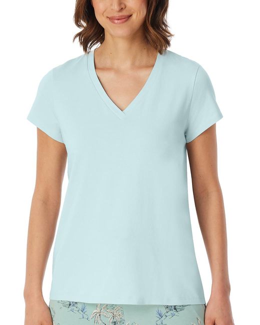 Schiesser Blue Schlafhose kurz Webhose-Mix + Relax Pyjamaoberteil