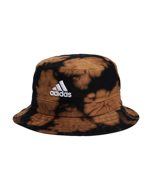 Adidas Brown Color Wash Bucket Hat