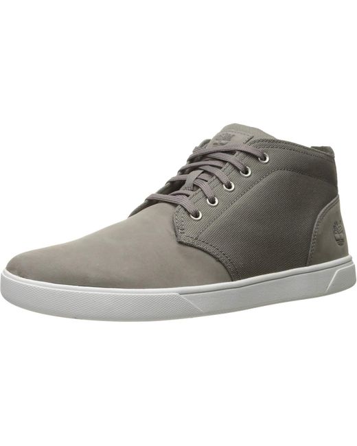 timberland groveton leather and fabric chukka