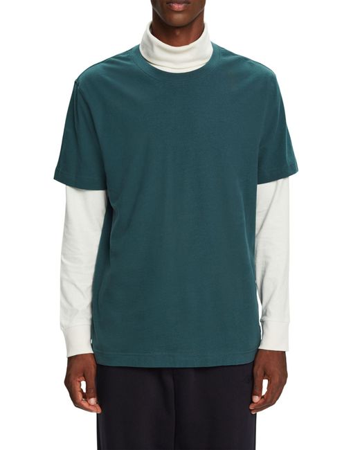 103EE2K302 Camiseta Esprit de hombre de color Green