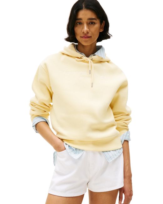 Tommy Hilfiger Mdrn Reg Corp Logo Hoodie Ww0ww43598 Pullover