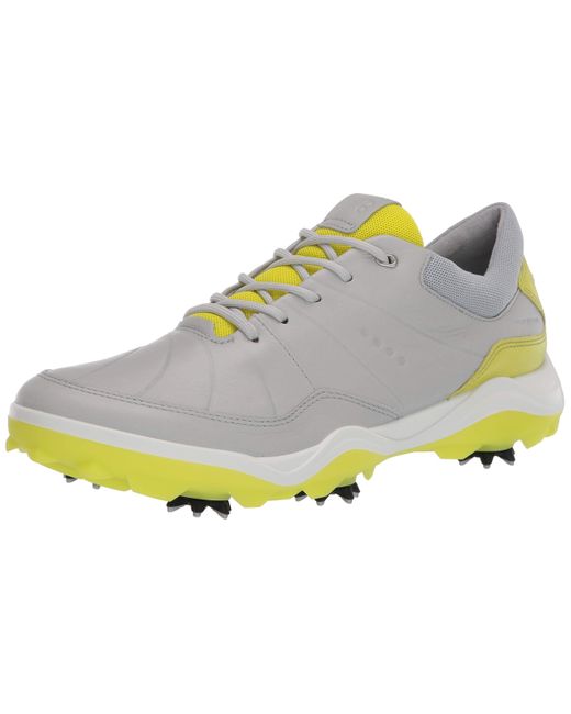 Ecco golf shoes mens yellow Clearance