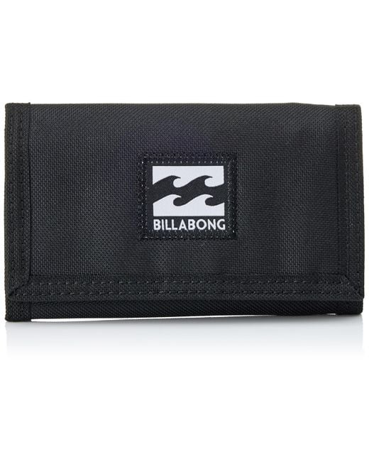 AMZ-Wallet Trifold di Billabong in Black da Uomo