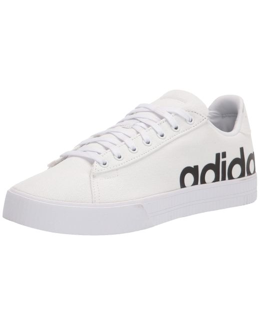 adidas Lace Daily 3.0 Lts Skate Shoe in White/Black/White (White) for Men -  Save 17% - Lyst