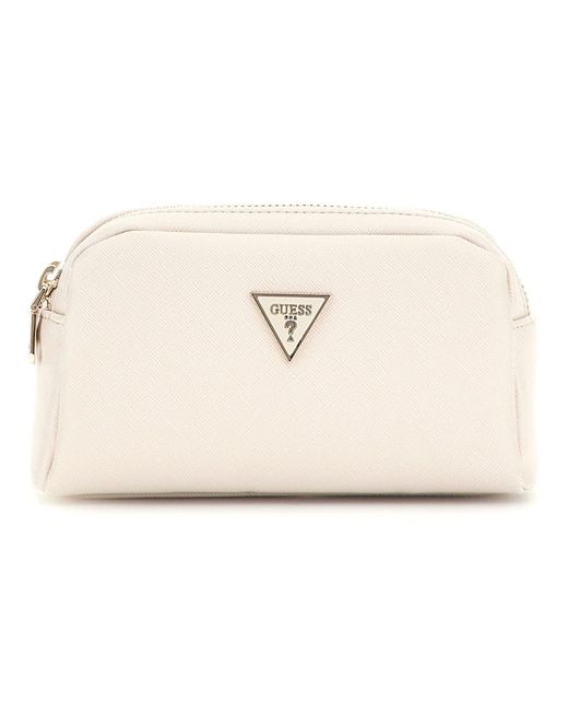 Guess Black Double Zip White Logo Multi