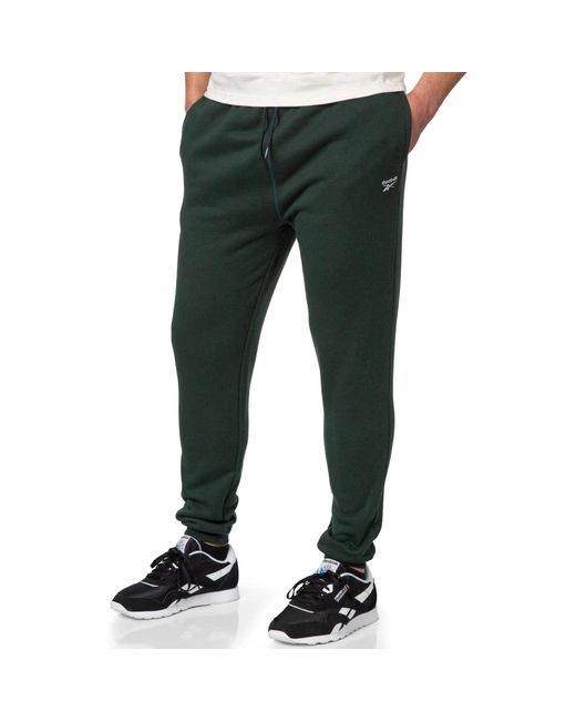 Reebok Green Identity Fleece Joggers Pant | S Joggers With Pockets | S Jogger Sweatpants for men