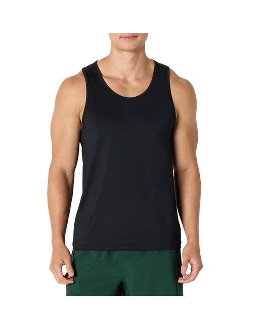 Camiseta Tech de Tirantes en Tejido Elástico Hombre Amazon Essentials de hombre de color Black