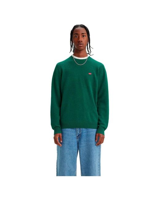 Levi's Original Hm Sweater in Green for Men | Lyst UK