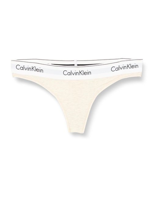 Calvin Klein White Thong