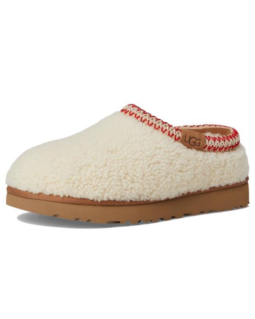 Ugg White Tasman Maxi Curly Slippers 11 B