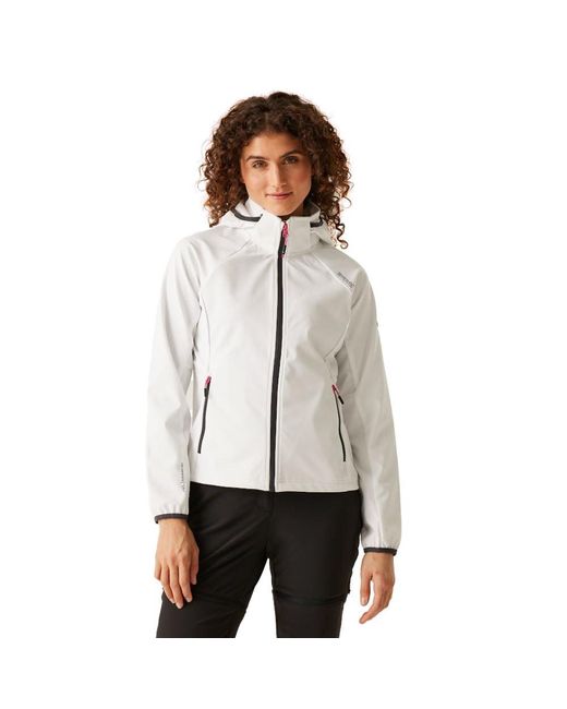 Regatta Gray Softshell Jacket Bourda Softshelljacke mit durchgehendem Reißverschluss