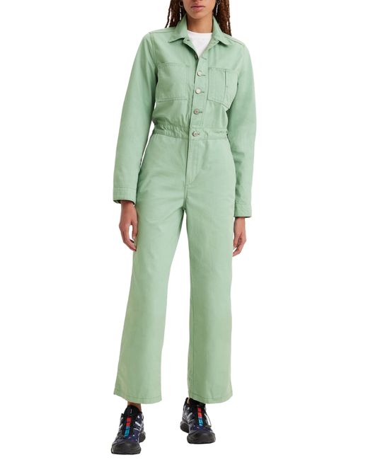 Iconic Jumpsuit Robes Levi's en coloris Green