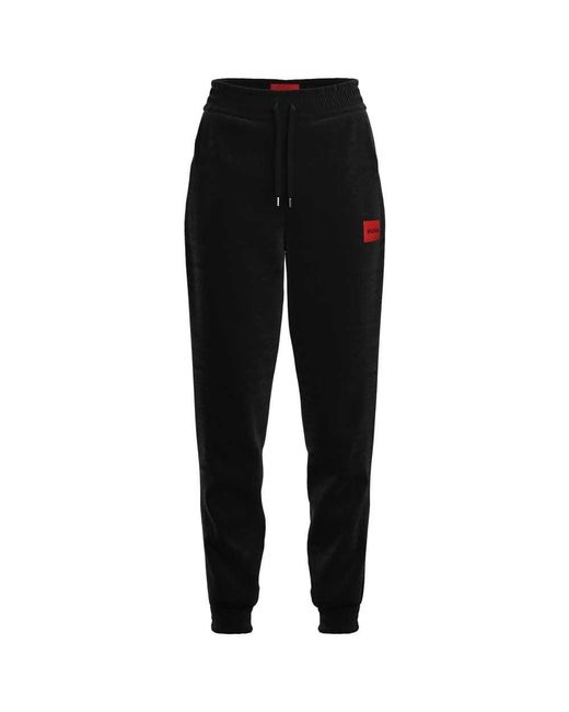 HUGO Black Boss Velvet Trousers Loungewear Pant