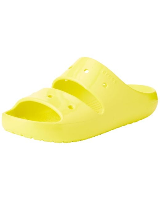 Sandalo classico Neon HL unisex di CROCSTM in Yellow