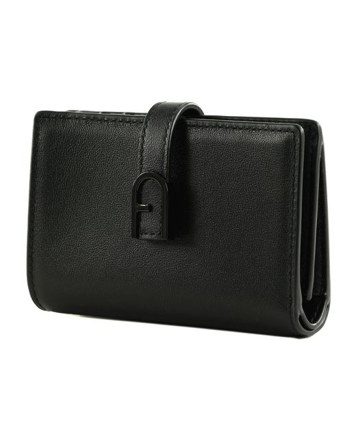 Flow Compact Wallet S Nero Furla en coloris Black
