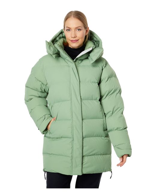 Helly Hansen Green Aspire Puffy Parka Waterproof Windproof Breathable Jacket