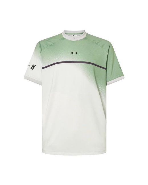 Oakley Green Sand Camo Rgln Golf Shirt for men