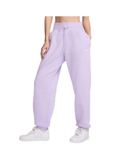 Damen Sportswear Phnx FLC HR Os Pant Pantalón Nike de color Purple